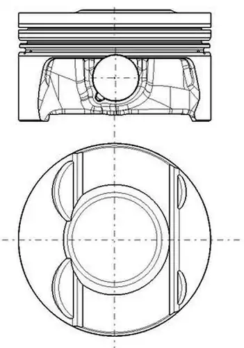 бутало MAHLE 028 PI 00175 000