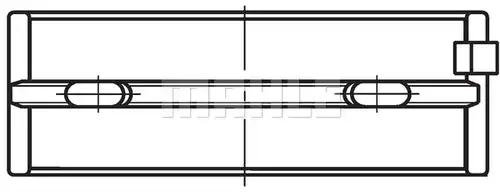 лагер на коляновия вал MAHLE 029 HL 21922 000