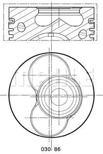 бутало MAHLE 030 86 02