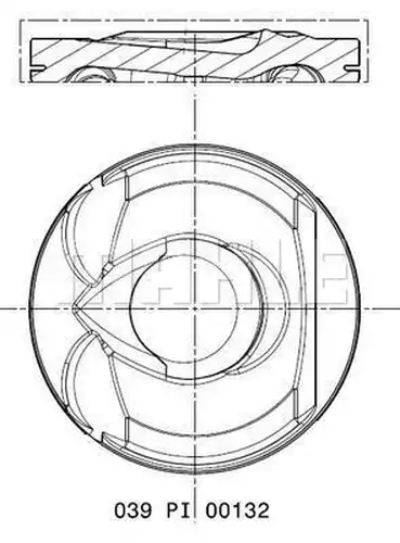 бутало MAHLE 039 PI 00132 000