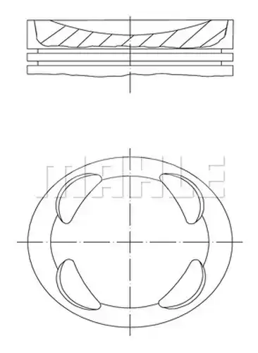 бутало MAHLE 081 PI 00104 000