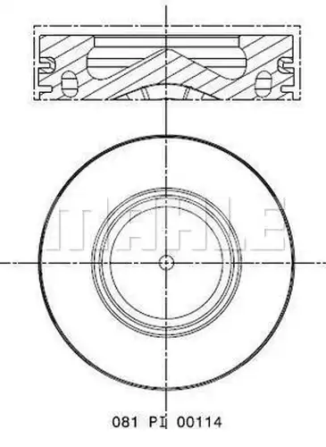 бутало MAHLE 081 PI 00114 000