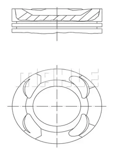 бутало MAHLE 081 PI 00124 000