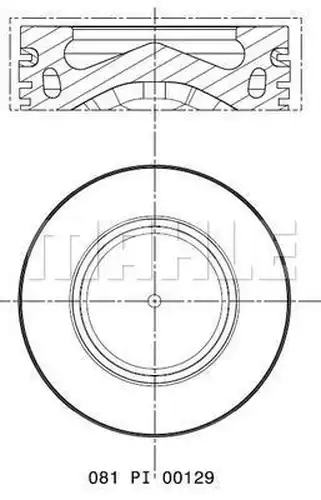 бутало MAHLE 081 PI 00129 000