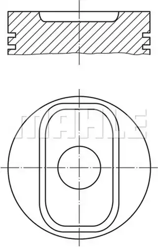 бутало MAHLE 640 PI 00117 000