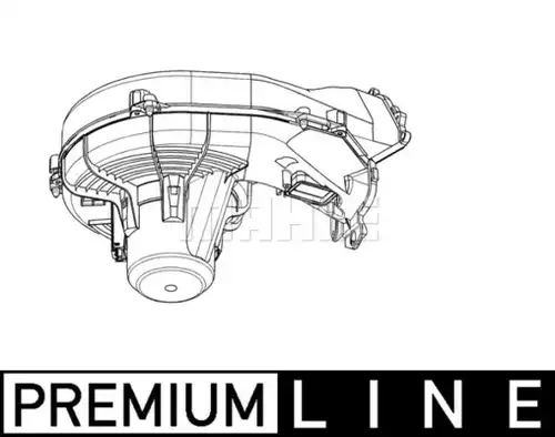 вентилатор вътрешно пространство MAHLE AB 29 000P