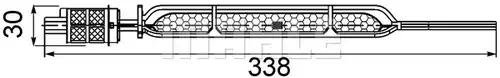 изсушител, климатизация MAHLE AD 98 000S