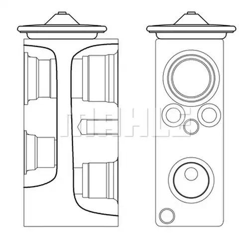 разширителен клапан, климатизация MAHLE AVE 3 000S