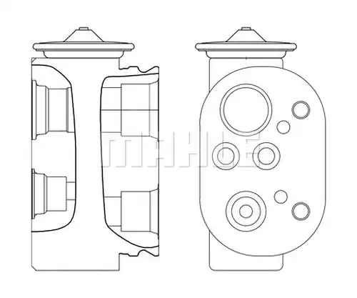 разширителен клапан, климатизация MAHLE AVE 4 000S