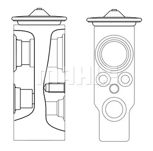 разширителен клапан, климатизация MAHLE AVE 7 000S