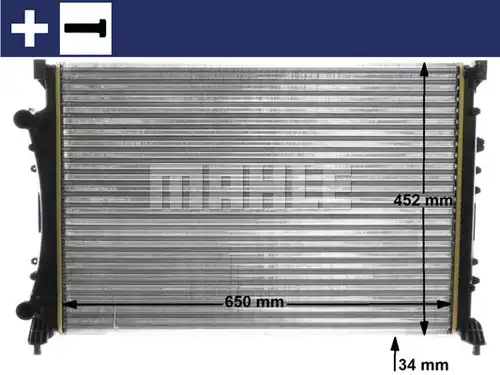 воден радиатор MAHLE CR 1110 000S