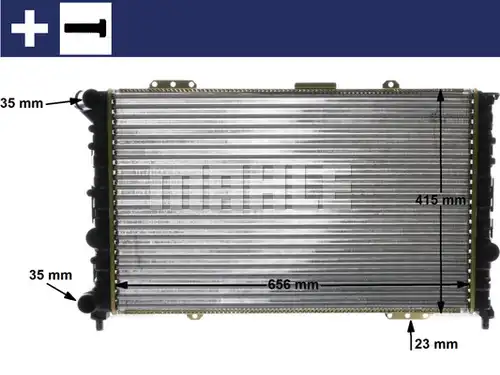 воден радиатор MAHLE CR 1410 000S