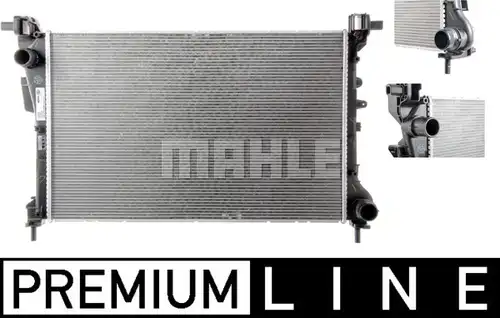 воден радиатор MAHLE CR 1661 000P