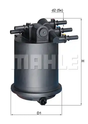 горивен филтър MAHLE KL 414