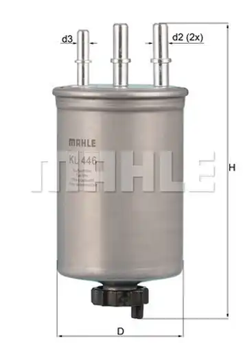 горивен филтър MAHLE KL 446