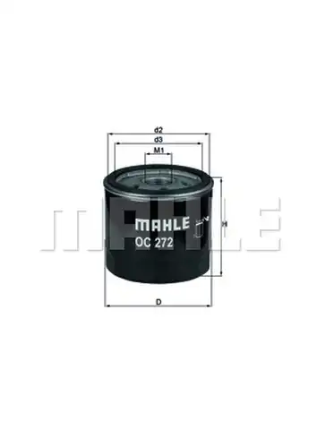 маслен филтър MAHLE OC 272