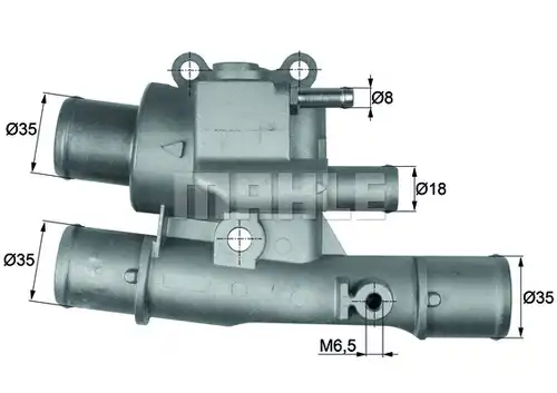 термостат, охладителна течност MAHLE TI 123 88