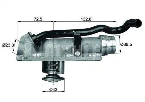 термостат, охладителна течност MAHLE TM 9 105