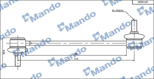 биалета MANDO SLD0003