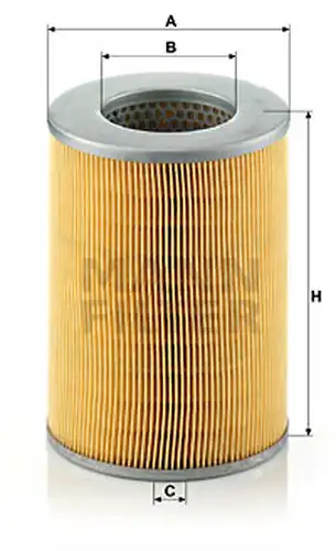 въздушен филтър MANN-FILTER C 13 103