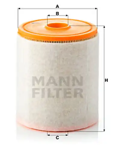 въздушен филтър MANN-FILTER C 16 005