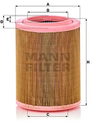 въздушен филтър MANN-FILTER C 18 003