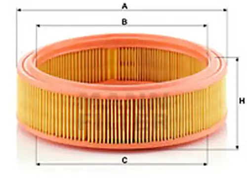 въздушен филтър MANN-FILTER C 2021