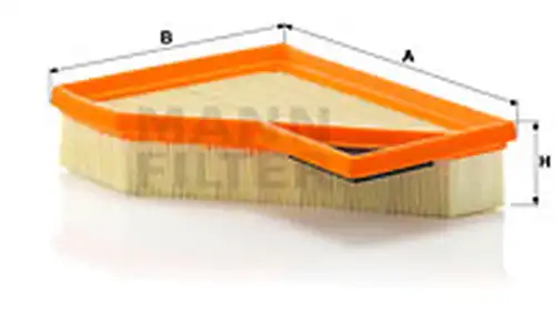 въздушен филтър MANN-FILTER C 2245
