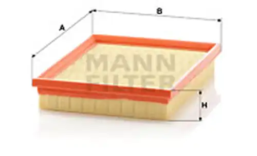 въздушен филтър MANN-FILTER C 2256