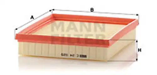 въздушен филтър MANN-FILTER C 24 025