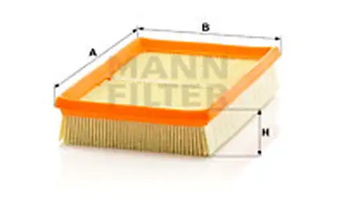 въздушен филтър MANN-FILTER C 2448