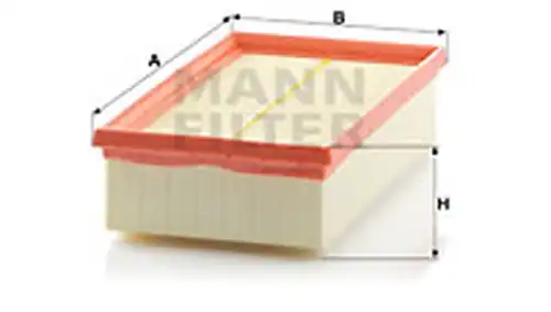 въздушен филтър MANN-FILTER C 2485/1