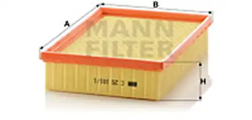 въздушен филтър MANN-FILTER C 25 101/1