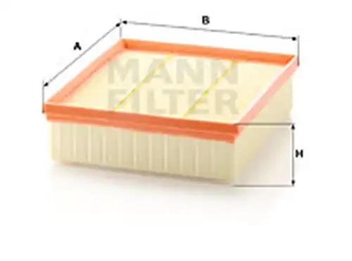 въздушен филтър MANN-FILTER C 25 122