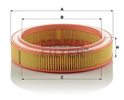 въздушен филтър MANN-FILTER C 2534