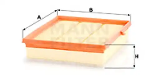 въздушен филтър MANN-FILTER C 26 010