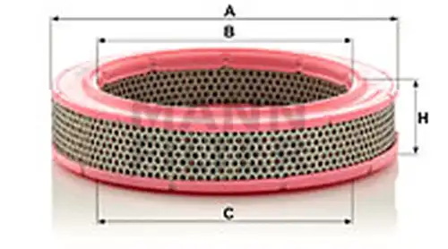 въздушен филтър MANN-FILTER C 2649