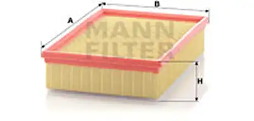 въздушен филтър MANN-FILTER C 28 136/2