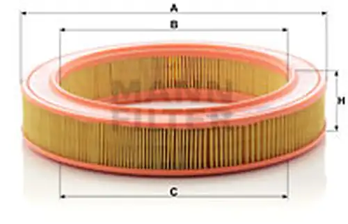 въздушен филтър MANN-FILTER C 2846