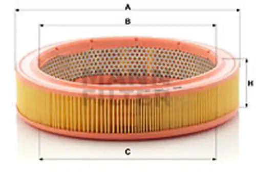 въздушен филтър MANN-FILTER C 2852/2