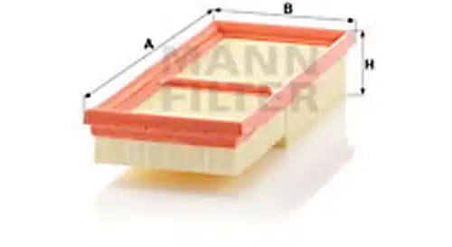 въздушен филтър MANN-FILTER C 2861-2