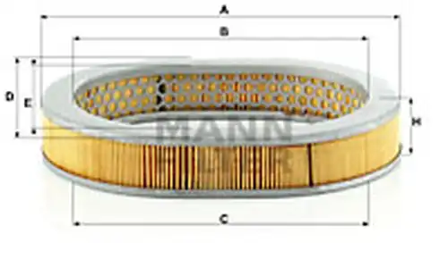 въздушен филтър MANN-FILTER C 2943