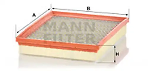 въздушен филтър MANN-FILTER C 30 170/1