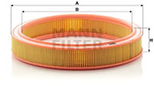 въздушен филтър MANN-FILTER C 3032/1