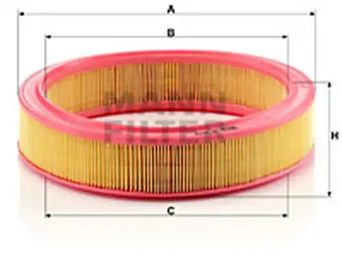 въздушен филтър MANN-FILTER C 3055