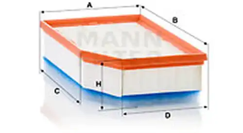 въздушен филтър MANN-FILTER C 31 027