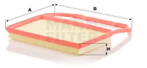 въздушен филтър MANN-FILTER C 31 031