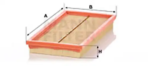 въздушен филтър MANN-FILTER C 3273