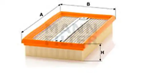 въздушен филтър MANN-FILTER C 33 125