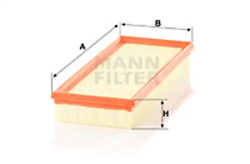 въздушен филтър MANN-FILTER C 36 007 KIT